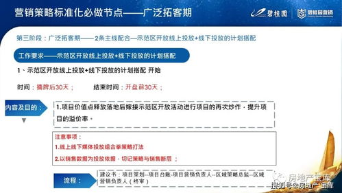 遠房產營銷策略工作鋪排節點要領
